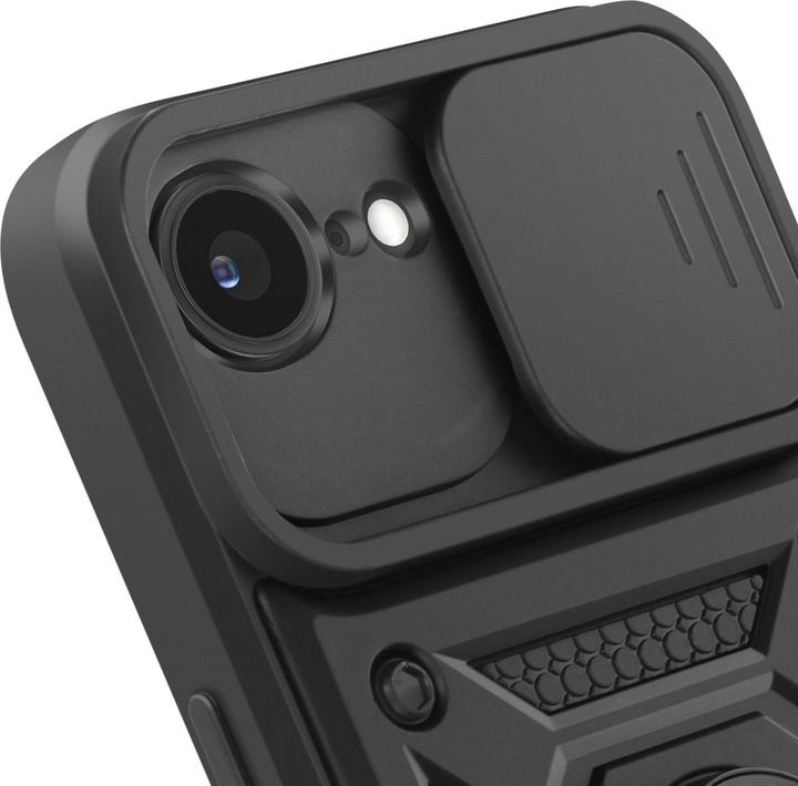 Produktbild Avizar Ring Hülle iPhone 16e mit Halterung (Apple iPhone 16e)