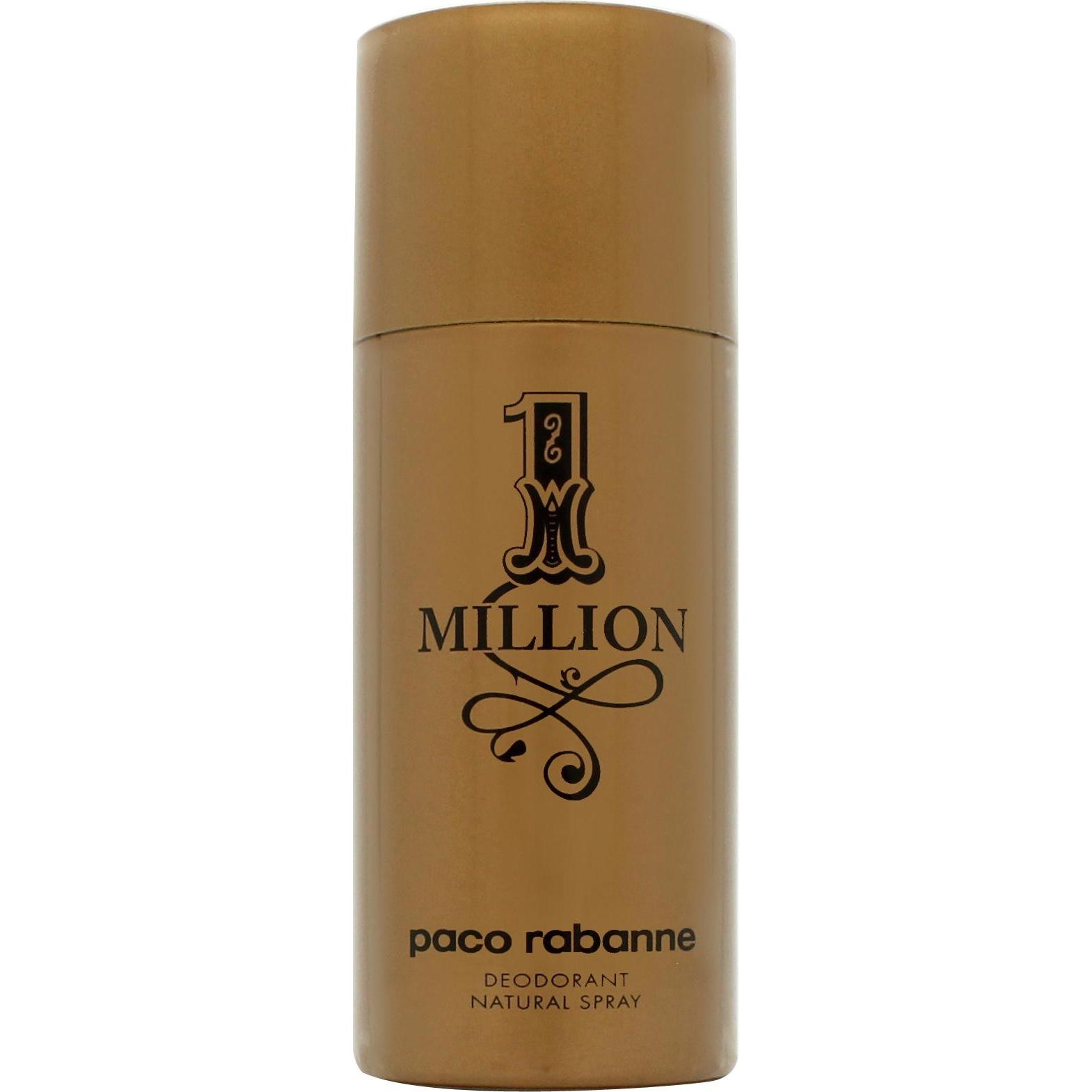 Paco Rabanne, Deodorante, 1 Million (Getto vaporizzato, 150 ml)
