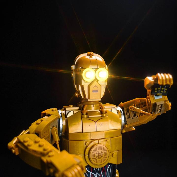 Immagine prodotto BrickBling LED Licht Set für LEGO Star Wars: C-3PO (75398)