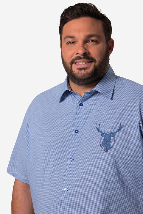 Produktbild Men+ Trachtenhemd, Halbarm, Vichy-Karo, Kentkragen, Comfort Fit (8XL)