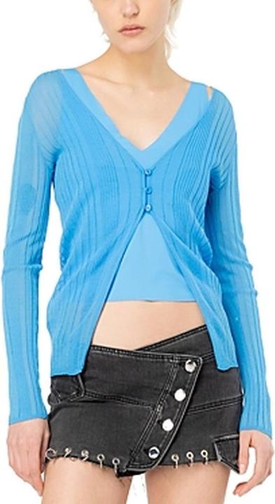 Produktbild Pinko Legend Crepe Transparenter Cardigan (M)