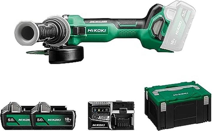 Hikoki G1813DAWQZ Mini levigatrice a batteria 18V (125 mm)