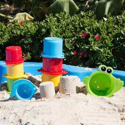 Produktbild Playgro Stapelbecher Krokodil
