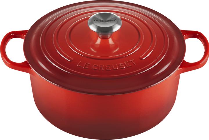 Produktbild Le Creuset Signature (26 cm, Bräter + Schmortopf, Gusseisen)