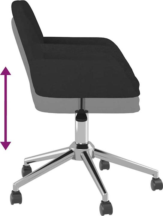 Produktbild vidaXL Bürostuhl (41.50 - 49 cm)