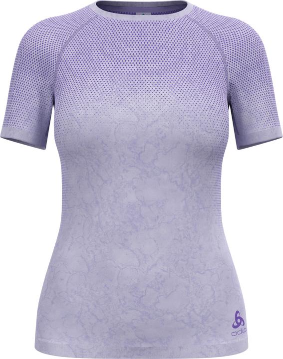 Actual product image Odlo Women's Performance Light Rain Dye BL Top Crew S/S (S)