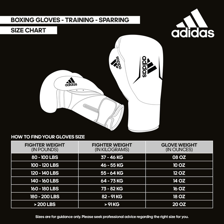 Immagine prodotto adidas HYBRID 100 BOXHANDSCHUHE 8OZ (8 OZ, Taglia unica)