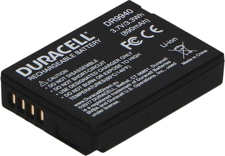 Actual product image Duracell Lithium-ion battery DMW-BCG10 (Camera battery)