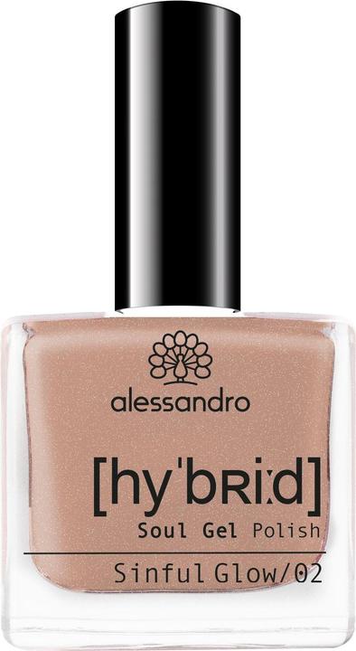 Produktbild Alessandro Hybrid Soul Gel Polish Sinful Glow (122, Gel-Effekt Nagellack)
