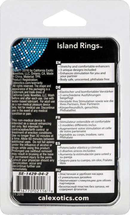 Produktbild CalExotics Island Rings (2 cm)