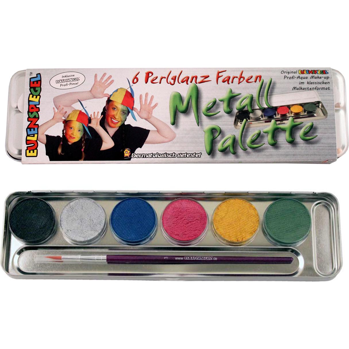 Thumbnail - Eulenspiegel Schminkpalette 6-er