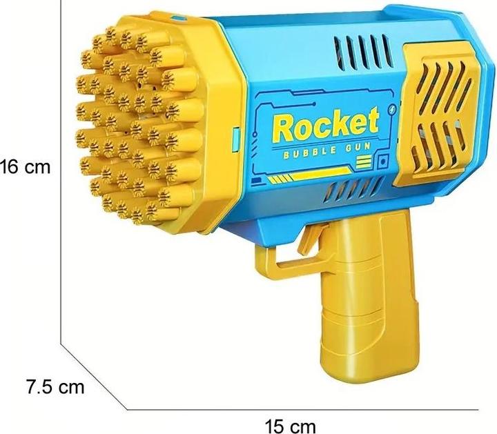 Immagine prodotto Outdoor Active Macchina a bolle d'aria elettrica a 40 fori, pistola a bolle d'aria automatica