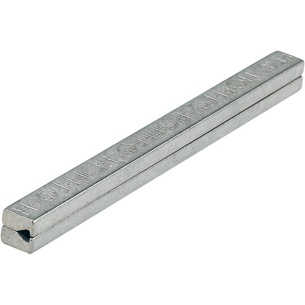 Hoppe, Türbeschlag + Scharnier, Vierkantstift Profilstift Vierkant 10 x 160 mm Eisen verzinkt 2-teilig