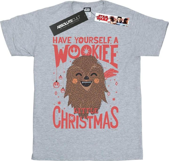 Image du produit Star Wars - T-shirt WOOKIEE LITTLE CHRISTMAS - Garçon (128)