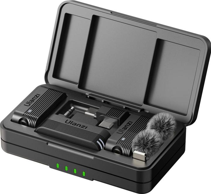 Actual product image Ulanzi A100 Wireless Lavalier Microphone(J12 Upgrade) Type C