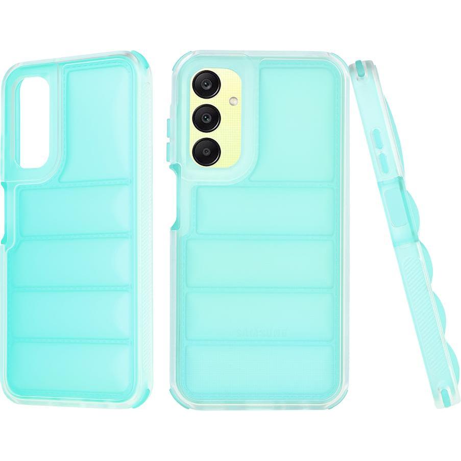 Techsuit - Wave Shield - Samsung Galaxy A25 5G - Turquoise (Samsung Galaxy A25 5G), Cover smartphone, Turchese