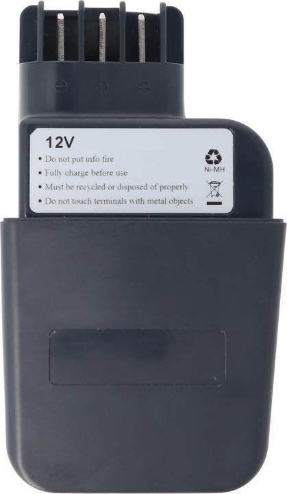 Actual product image AccuCell Akku Metabo 6.30071.00 Stift Akku 3, mit Stiftkontakten (12 V)
