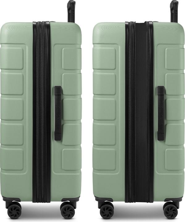 Produktbild Saxoline Miami 4 Rollen Kofferset 2-teilig mit Dehnfalte