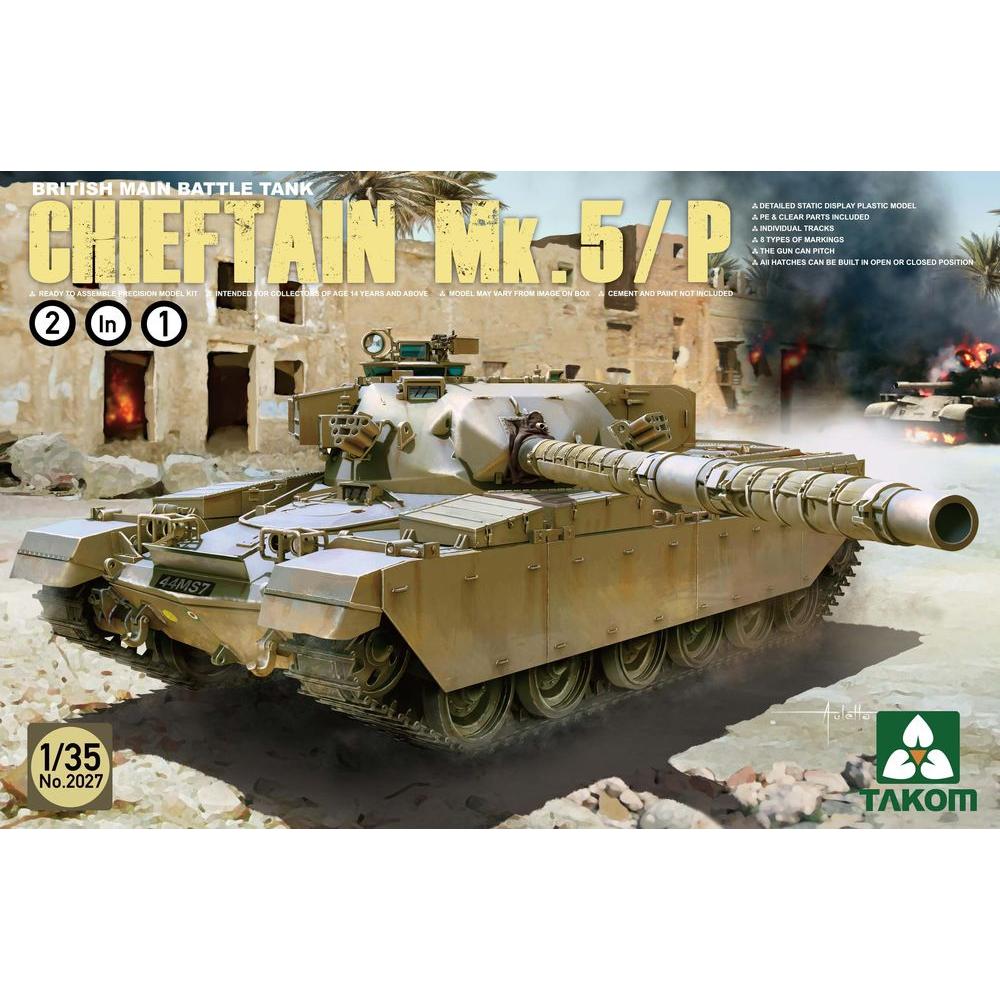 Takom British Main Battle Tank ChieftainMk.5/P