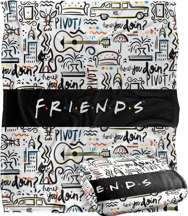 Produktbild Friends Decke Logo (152 x 127 cm)