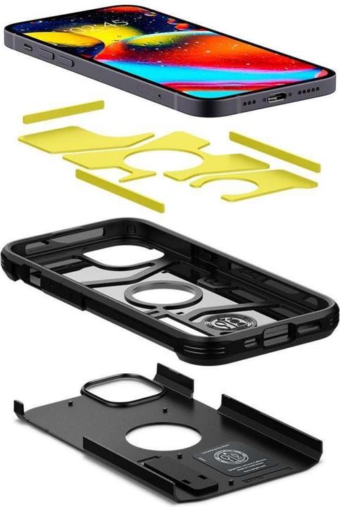 Produktbild Spigen Tough Armor for iPhone 13 Black (Apple iPhone 13)