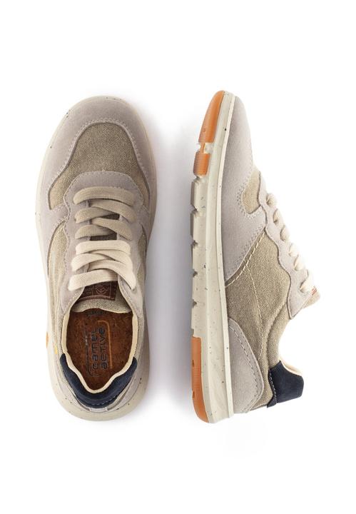 Actual product image Camel Active Sneaker used canvas/split SAND (45)
