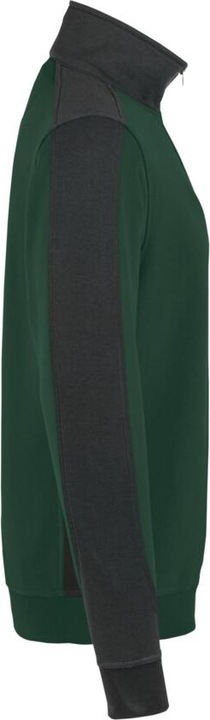Produktbild Hakro Zip-Sweatshirt Contrast Performance tanne/anthr. 6XL (6XL)