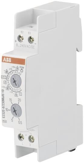 Actual product image ABB E232E-8/230Multi10 Staircase lighting timer switch