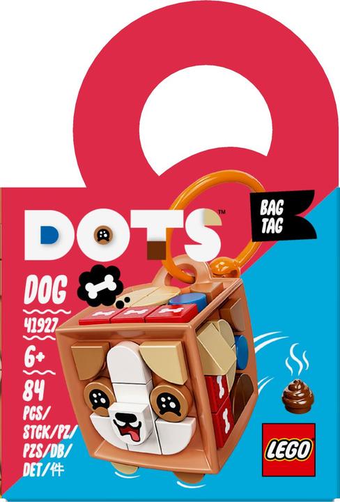 Produktbild LEGO Taschenanhänger Hund (41927, LEGO Dots)