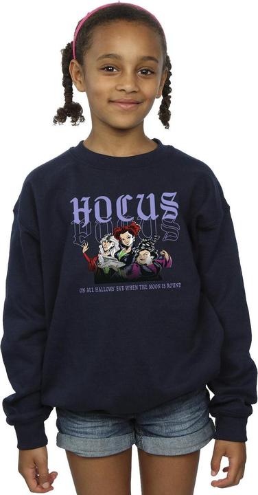 Actual product image Disney Girls Hocus Pocus Hallows Eve Sweatshirt (104)