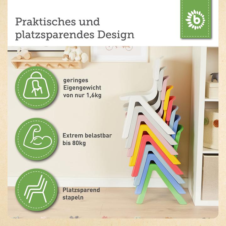 Produktbild Bieco Stuhl Grün (Kinderstuhl)