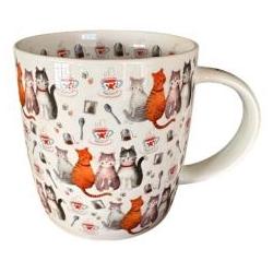 Alex Clark Art Tasse M108 Katzen und Tee, Tazze