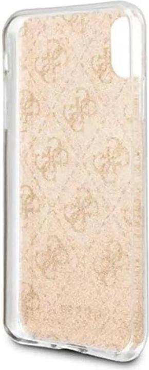 Produktbild Guess GUHCPXPCU4GLGO iPhone X/Xs złoty/gold hard case 4G Glitter (Apple iPhone X, Apple iPhone XS)