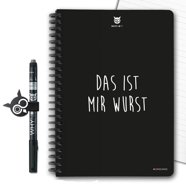 Immagine prodotto Whynote Bloc-note effaçable A5 "Non me ne frega niente" - (A5)