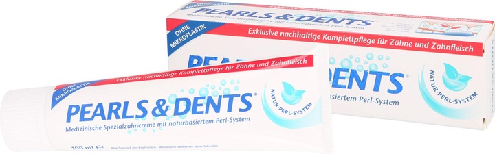 Actual product image Pearls & Dents Dent's special toothpaste w.nat. Pearl system, 100 ml toothpaste (100 ml)