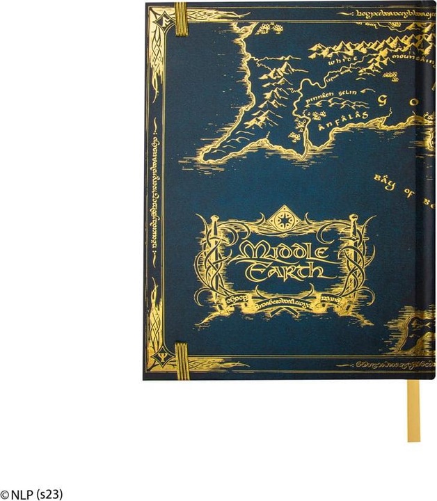 Produktbild Cinereplicas Herr der Ringe Notizbuch Map of Middle Earth