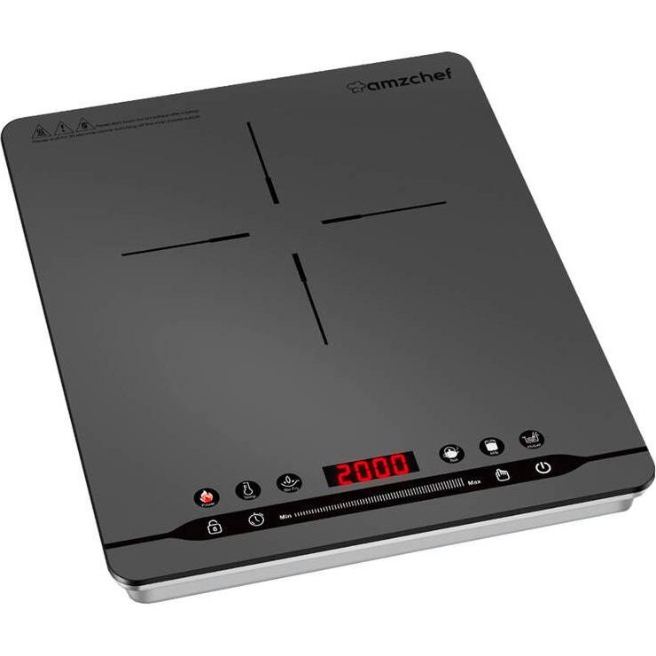 Amzchef Induction Cooker SK-20CB14T-GA, Dampfgarer + Reiskocher