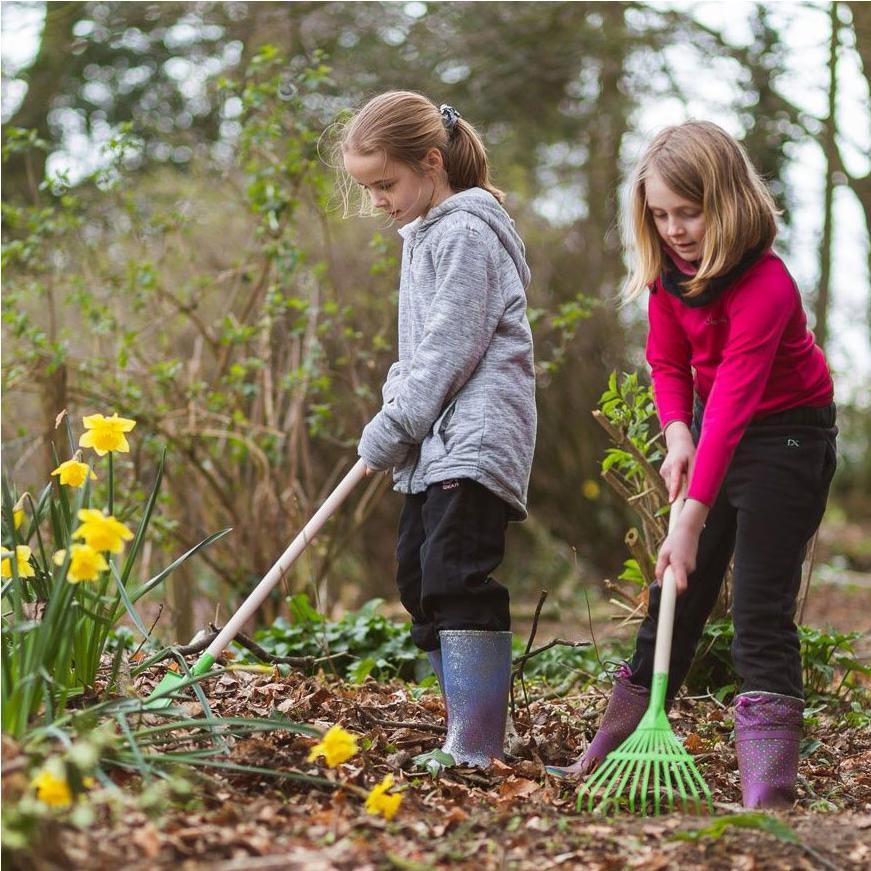 Thumbnail - Bigjigs, Spaten + Schaufel, Schaufel mit langem Griff