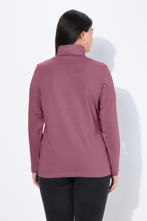 Produktbild Ulla Popken Shirt, Rollkragen, Slim, Langarm (58)