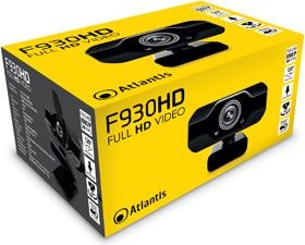 Actual product image Land P015-F930HD Webcam 1920 x 1080 Pixel USB 2.0 Black (2 Mpx)