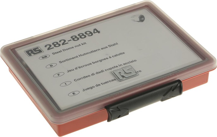 Image du produit Rs Pro Jeu d'écrous à chapeau en acier M3-M8 (M3, M4, M5, M6, M8)