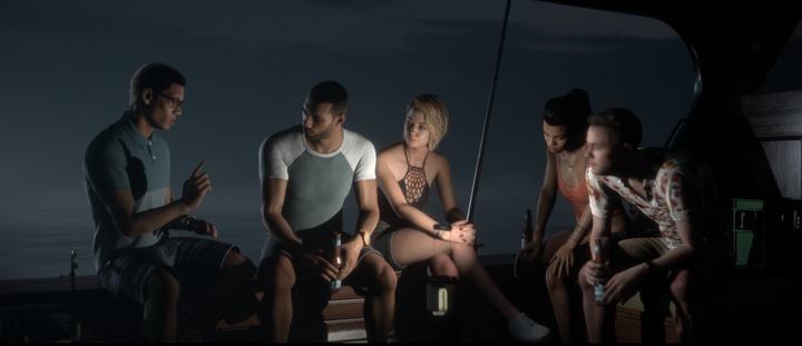 Actual product image Bandai Namco The Dark Pictures Anthology: Man of Medan, PS4 Standard Italian PlayStation 4 (PS4, IT)