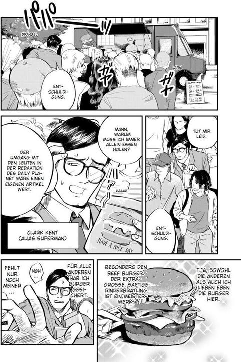 Actual product image Panini Superman vs. Meshi: Kulinarische Ausflüge nach Japan (Manga) 01 (German, Kai Kitagou, Satoshi Miyagawa, 2023)