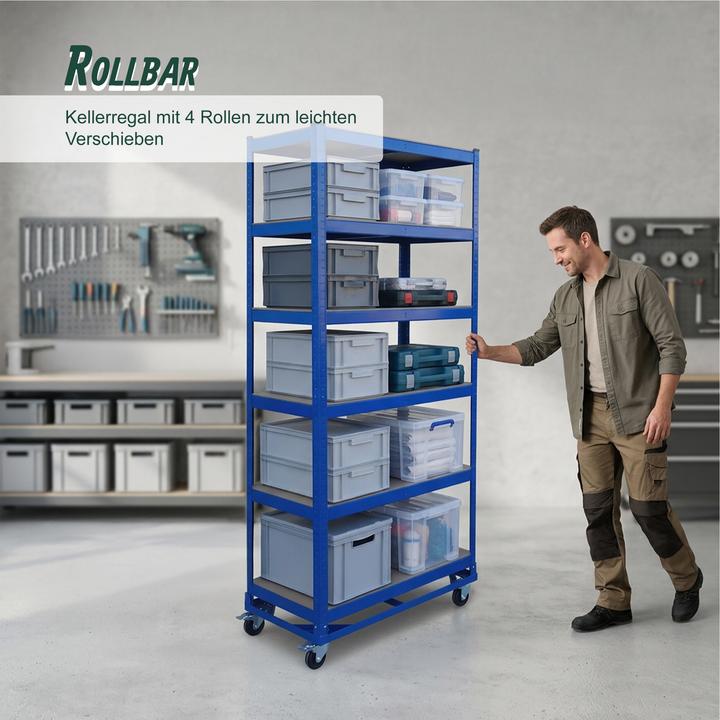 Produktbild Relaxdays Schwerlastregal