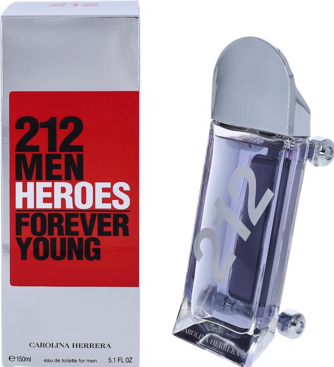 Actual product image Carolina Herrera 212 Heroes (Eau de toilette, 150 ml)