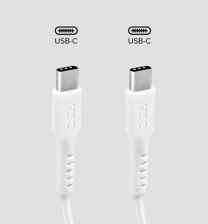 Actual product image SBS Cable (USB C, 1 m (1 m, USB 2.0, 25 W)