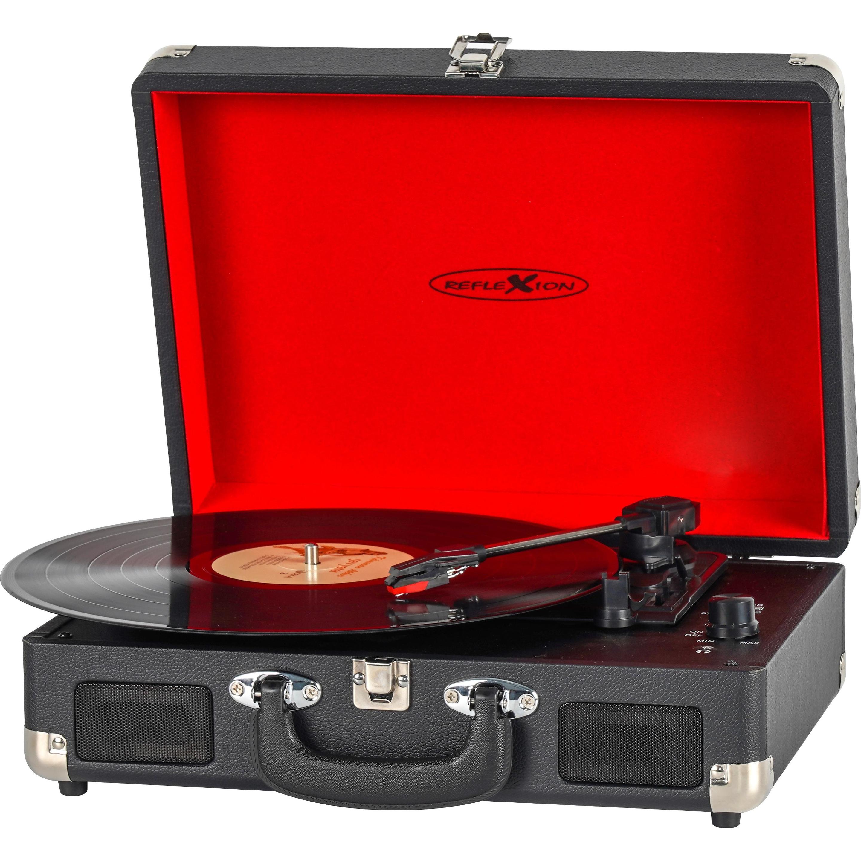 Reflexion HIF1979BT, Giradischi, Nero, Rosso