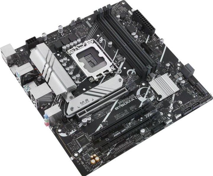 Actual product image ASUS PRIME B760M-A D4-CSM (LGA 1700, Intel B760, mATX)