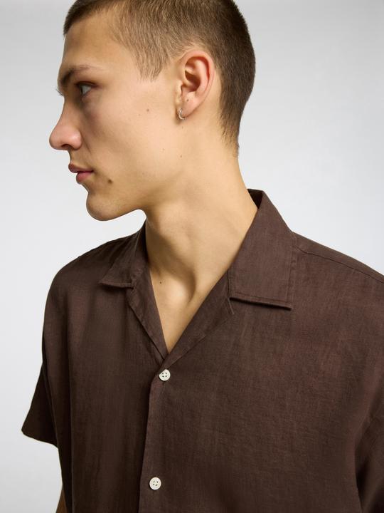 Produktbild Selected Homme 100% Leinen Kurzarmhemd (L)