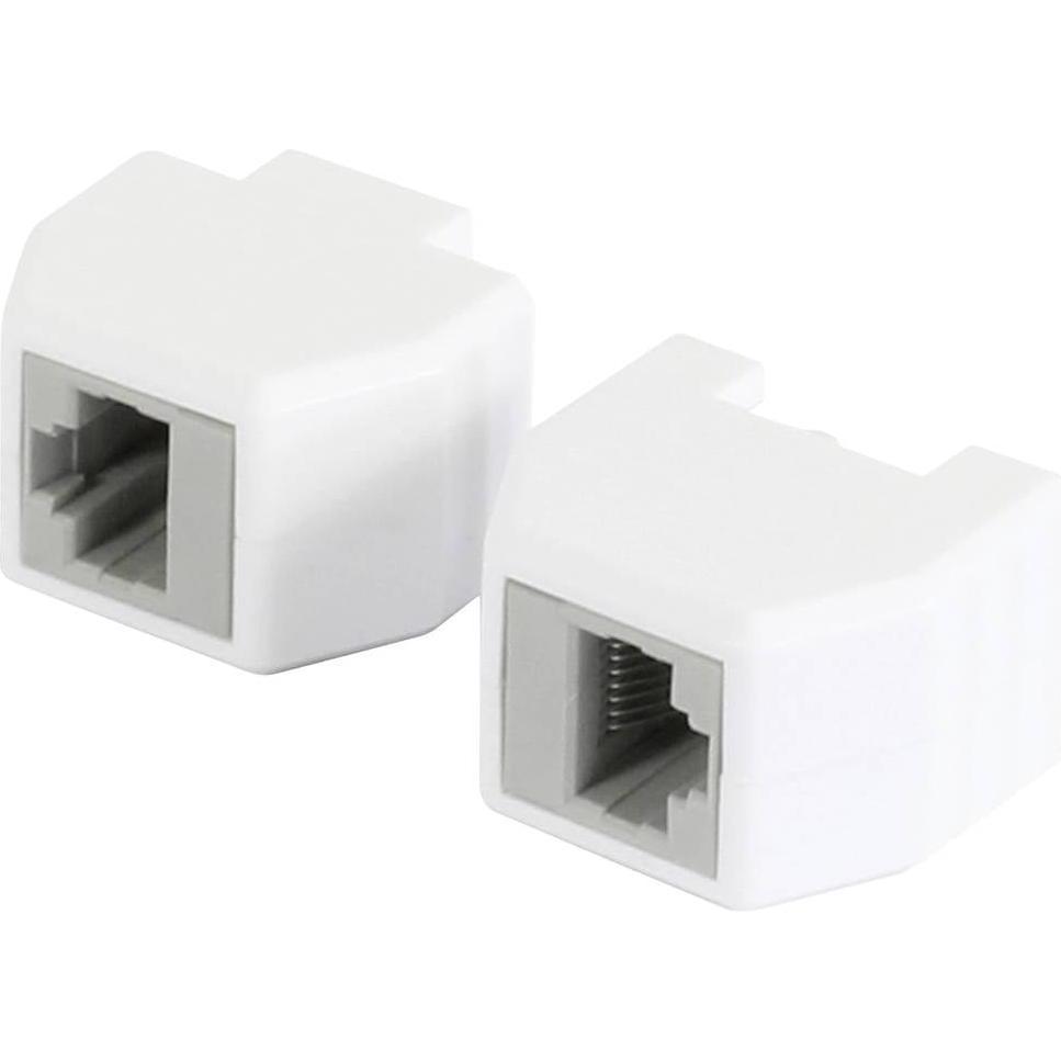 Allnet TUTTI i magneti RJ45 accoppiamento a fusibile, presa di espulsione, compatibile PoE, fino a 10 Gbit (Accoppiamento di rete), Accessori di rete